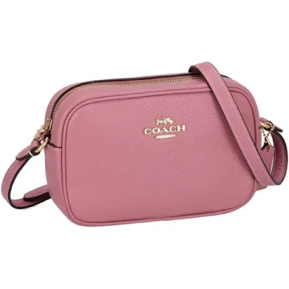 Coach NWT JAMIE  Pink Leather Women's Bag - Picture 7 of 12